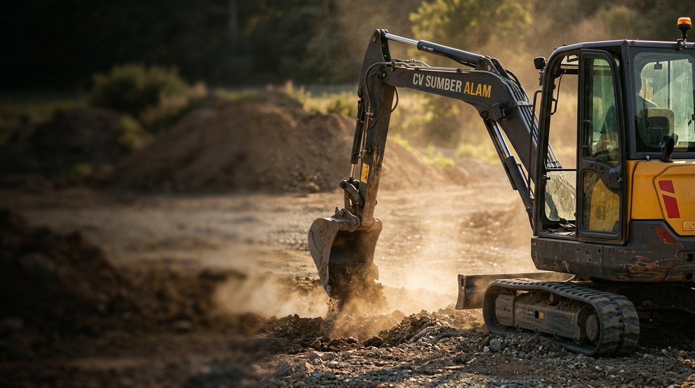 Proyek Excavator Lapangan 169
