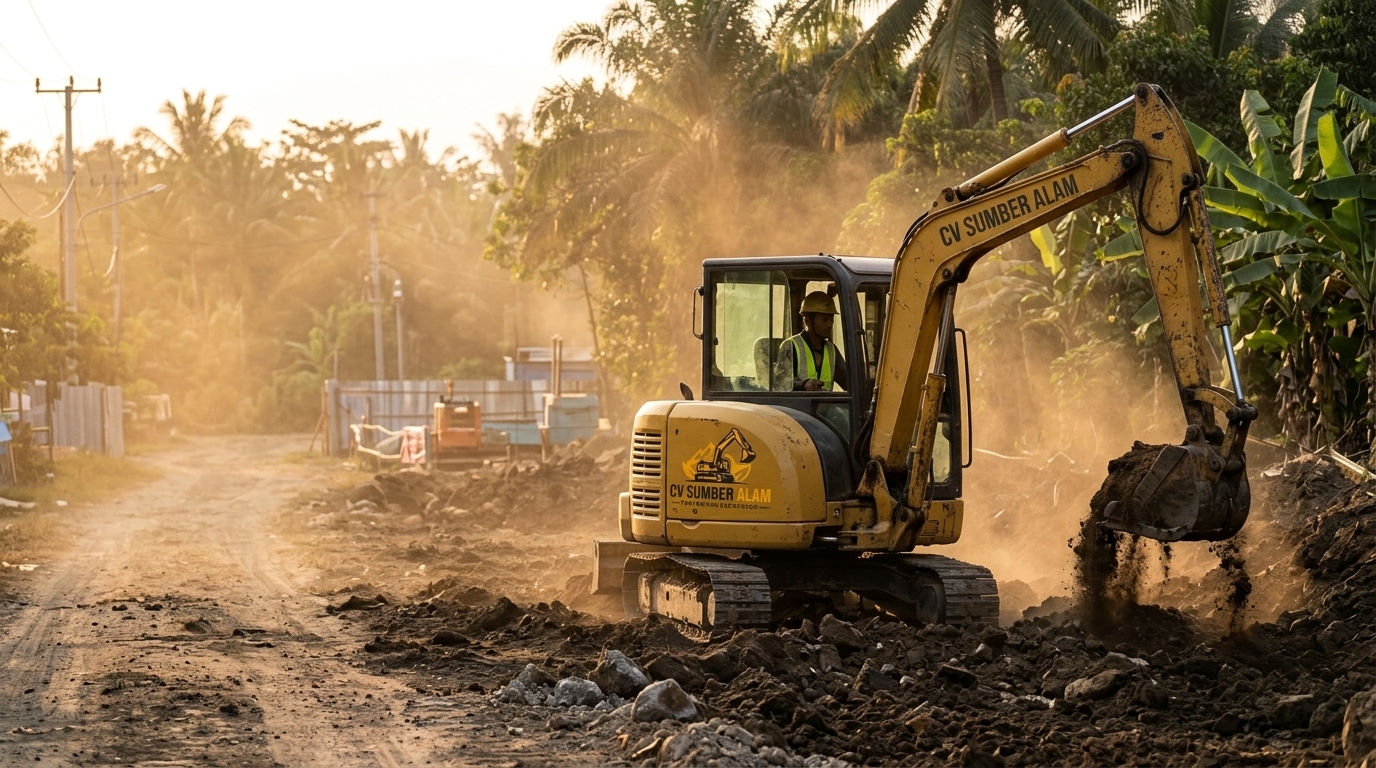 Excavator Mini Cv Sumber Alam 169