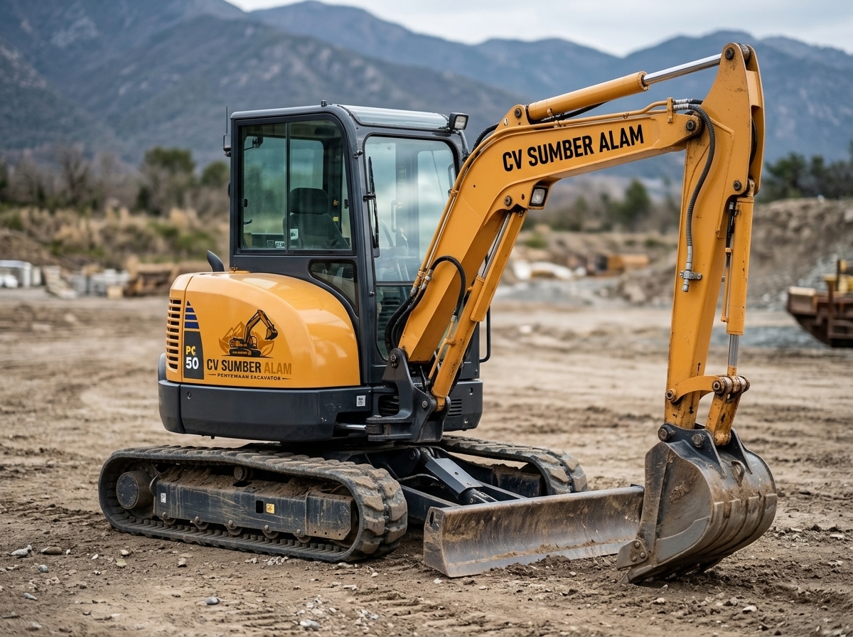 Excavator mini tipe PC 50